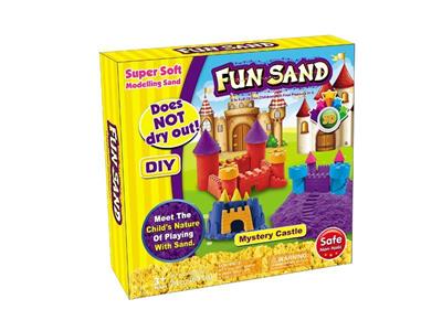 Space sand fun big castle set