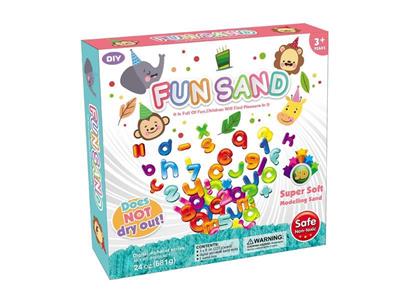 Space Sand Puzzle English Number Set