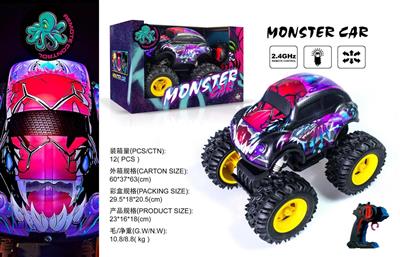 Remote control monster spider buggy