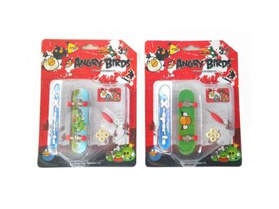 Genuine authorized Angry Birds alloy finger skateboard