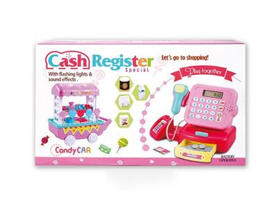 Candy cart+cash register