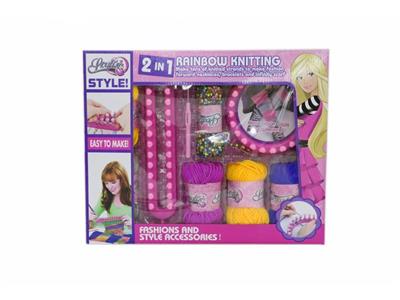 Two-in-one knitting machine