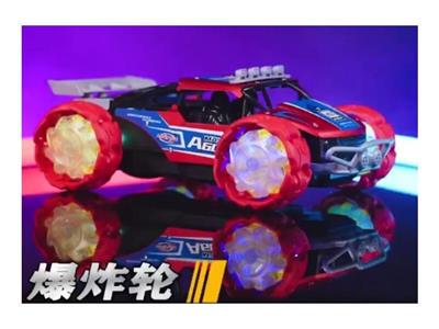 1: 12 explosion wheel high-speed climbing alloy off-road vehicle (single gun handle remote control).