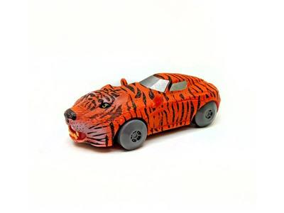 Inertia/Pull-back Animal Sports Car-Bengal Tiger.