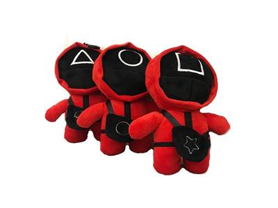 Game squid plush toy 22cm doll.