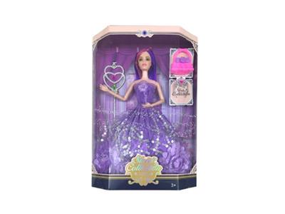 11.5-inch solid 9-joint Barbie baby doll children doll girl toy.