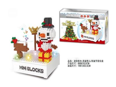Christmas snowman/Christmas music box