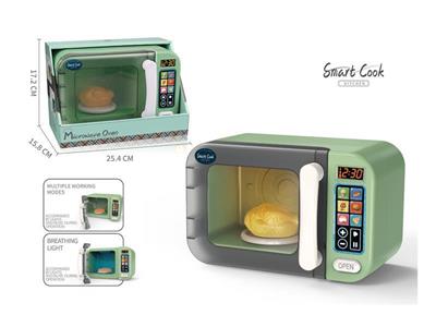 Touch-screen color-changing microwave oven (with turkey)