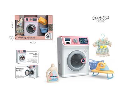 Touch screen washing machine with scene accessories