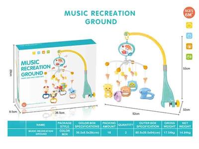 Electric music playground Bedbell (plastic pendant)