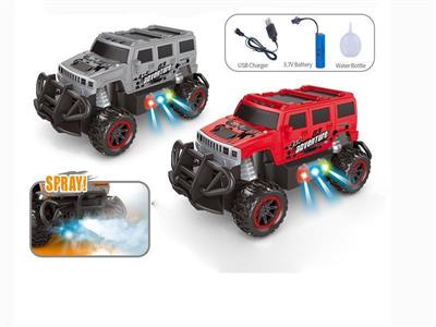 1: 20 5-way off-road remote control car with light spray (including 3.7v lithium battery)