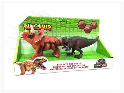 Solid PVC dinosaur