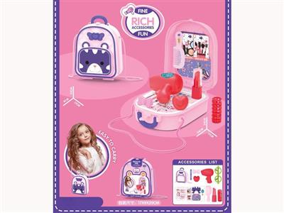 Shoulder bag dressing theme+dressing table play house, 13pcs