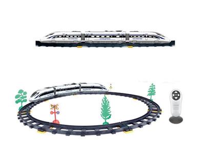 Two-way infrared remote control high-speed rail train (30pcs, with sound and light)