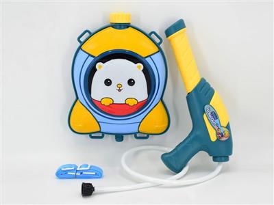Space rocket backpack water gun