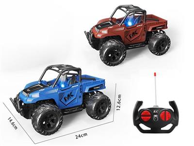 1:16 Four-way pickup off-road remote control car with light without battery