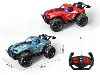 1:16 Four-way off-road remote control car with lights without battery