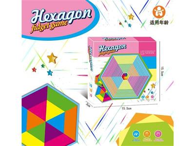 Hexagonal Magic Circle Rainbow